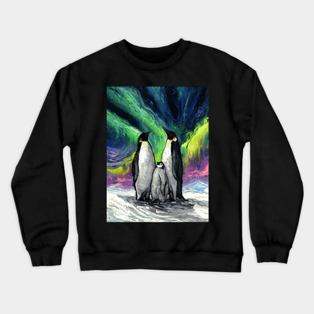 Enjoying The Show Crewneck Sweatshirt by sagittariusgallery